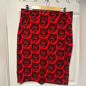 Nooworks Wolverine Wiggle Skirt in XL BNWT